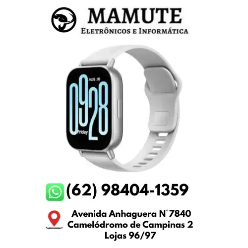 Relógio Smartwatch Xiaomi Redmi Watch 5 Active Monitor Saúde