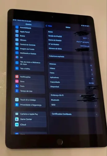 iPad 7 geração