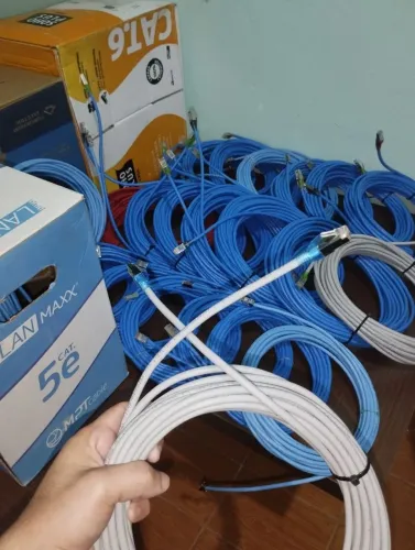 Cabo de rede internet Cat6/cat5e (ENTREGA GRÁTIS ) 3 5 10 15 20 25 30 35 40 METROS CAT.6