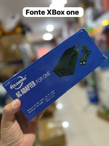 Carregador / Fonte Xbox One Completa com Cabo - Funciona Perfeito