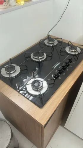 Cooktop + armário 