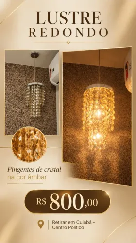 Lustre de Cristal
