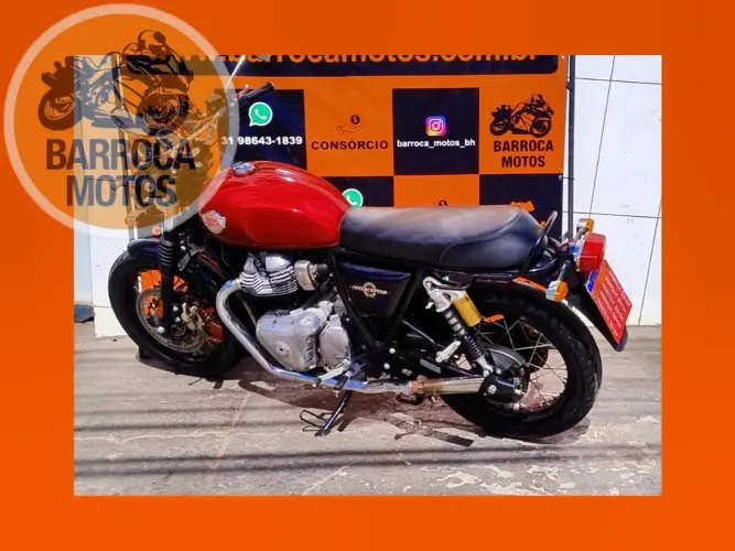 ROYAL ENFIELD INTERCEPTOR 650 VERMELHA 2023/2024