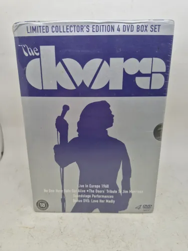 Caixa Box com4 dvds The Doors.