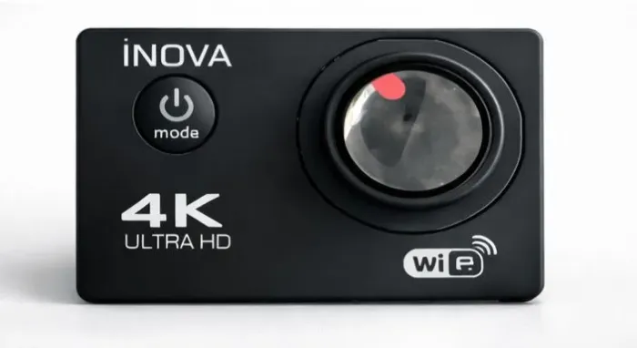 Câmera de Ação 4K Wi-Fi Nova + Kit Completo (Nunca Usada)