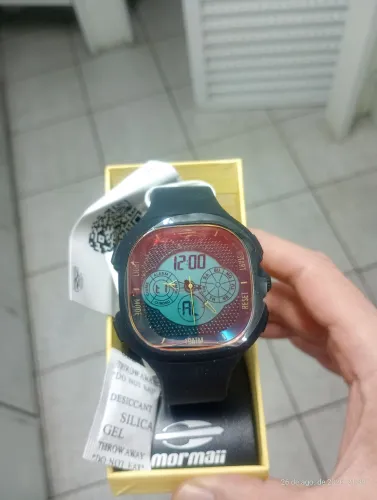 Relógio Mormaii Acqua,vidro "camaleão"