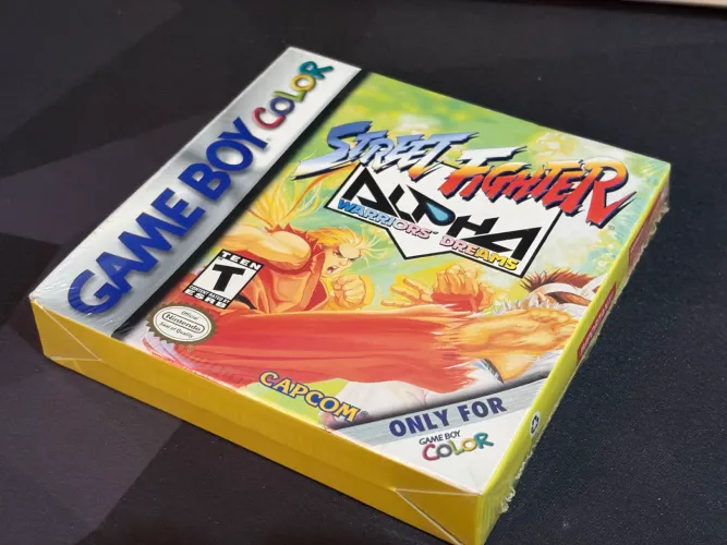 RARO Street Fighter Alpha Lacrado GameBoy Color