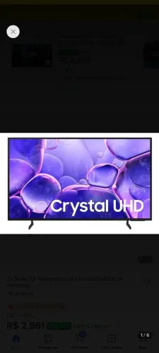 Tv Samsung Smart 55 polegadas NOVA