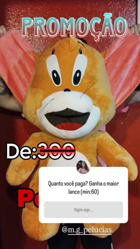 Pelúcias gigantes novas desapego