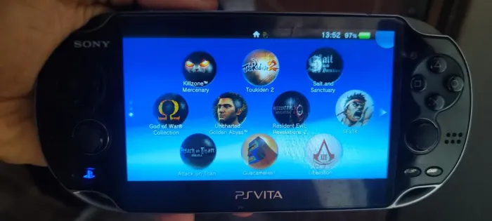 Ps Vita desbloqueado.