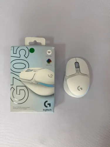 Mouse Gamer Logitech G705 Branco - Usado