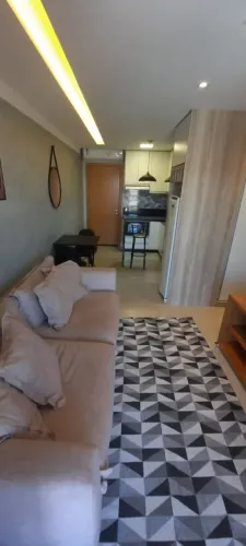 Studio para locação - Condomónio Via Alameda - 37m² - Varanda - Vaga - Centro Guarulhos/SP
