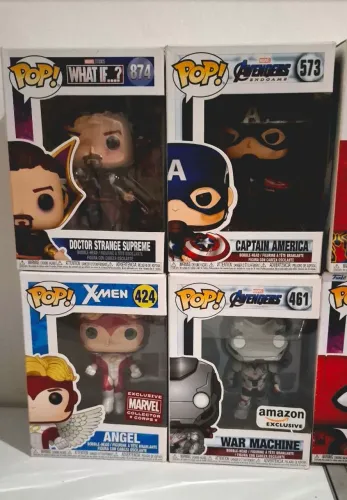 Funko Pop - Marvel- Capitão América, X men