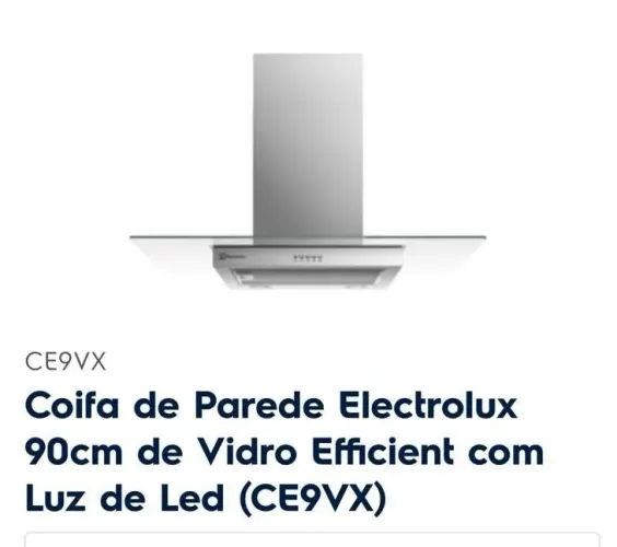 Coifa Parede Eletrolux
