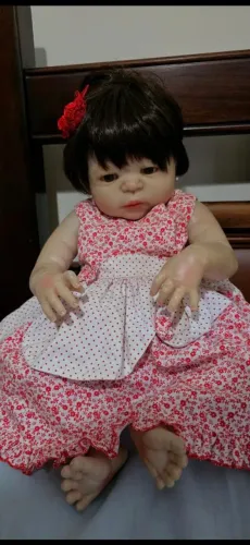 Boneca bb reborn, berço de boneca, bb conforto, acessórios