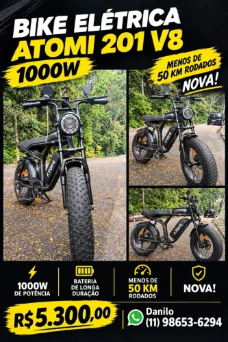 Bike - bicicleta elétrica V8