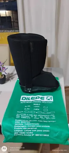 Bota de imobilização ortopédica