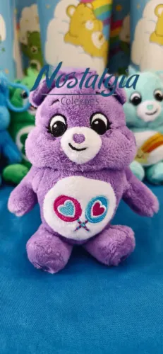 Ursinho carinhoso cacau show Lilas pelúcia chaveiro RARO 