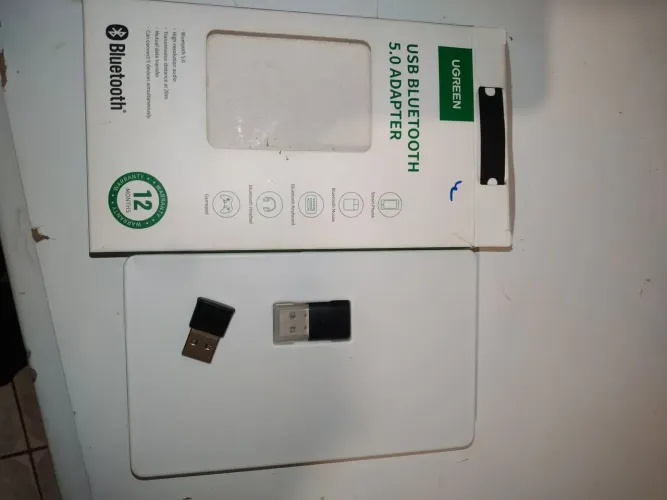 Kit 2 Adaptadores USB Bluetooth (Ugreen 5.0 + Brinde Baseus) para PC