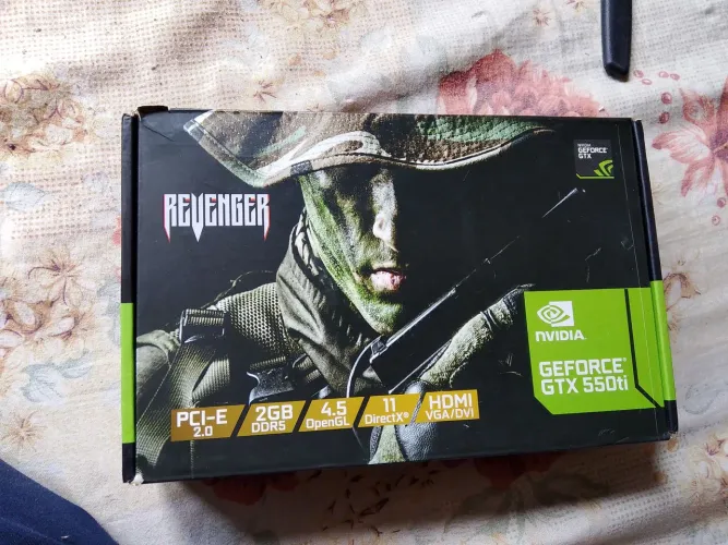 Placa de vídeo GTX 550 ti 