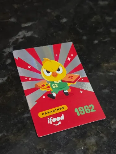 Card Canarinho iFood 1962