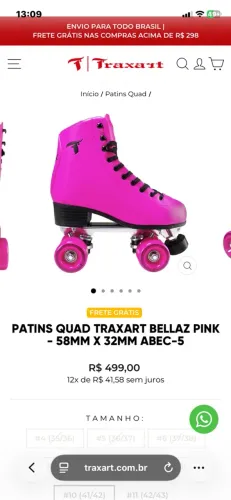 Patins traxart 
