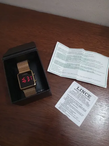 Relógio Lance elegância e sofisticação.