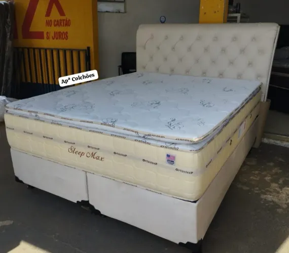 Cama box Queen/king 158x198 mega oferta