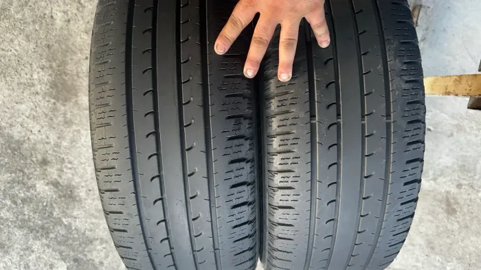 2 PNEUS 225/55/18 GOODYEAR RASTO ORIGINAL