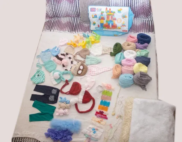 Roupas para ensaio newborn