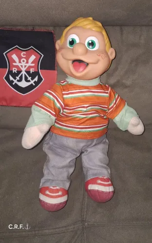 Boneco Júlio Turma do Cocorico em Vinil 