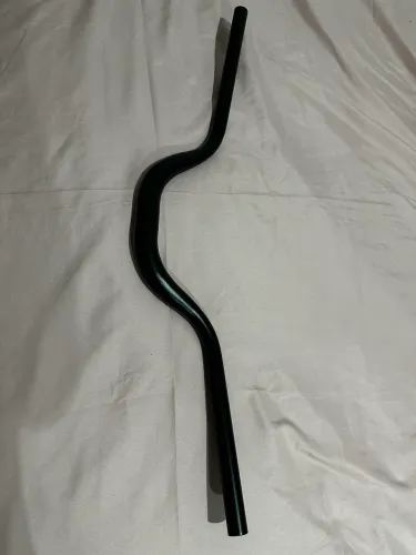 Guidão Alumínio Mtb Absolute 31.8 X 720mm 80mm Alto Curvo