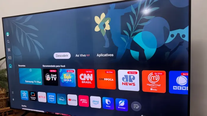 Smart TV 55" Samsung 4K UHD Crystal