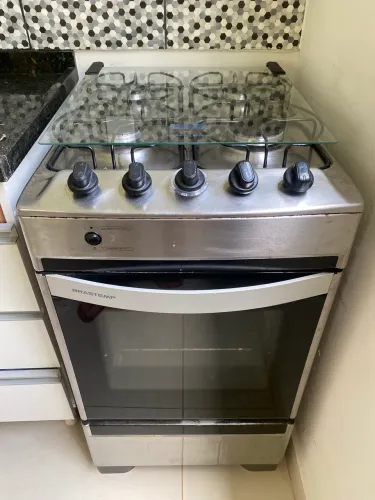 Fogão Brastemp 4 bocas + panela de pressão 