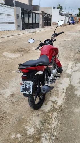 Honda CG Fan 160 2017 Vermelha