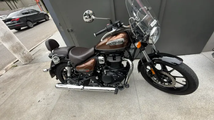 Moto meteor 350 supernova marrom 