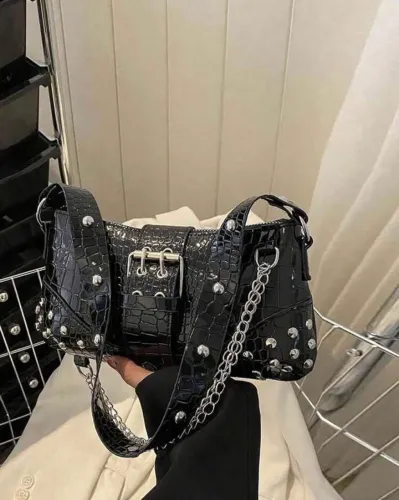 bolsa preta feminina