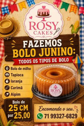 Faça suas encomenda do São João