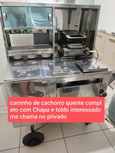 Carrinho de cachorro quente 