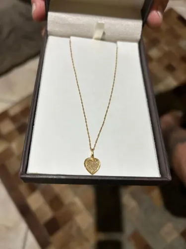 Vendo corrente sing ouro 18 mais pingent ouro 18 