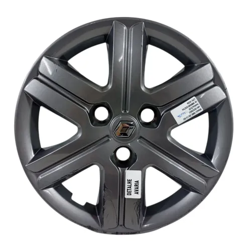Calota Roda Aro 14 Renault Kwid 2023 403159083r Cinza