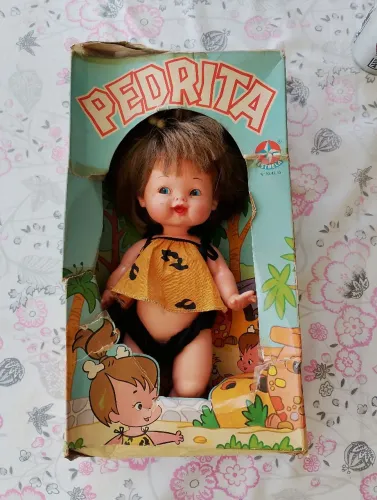 Boneca Pedrita Estrela Anos 80 Original Na Caixa