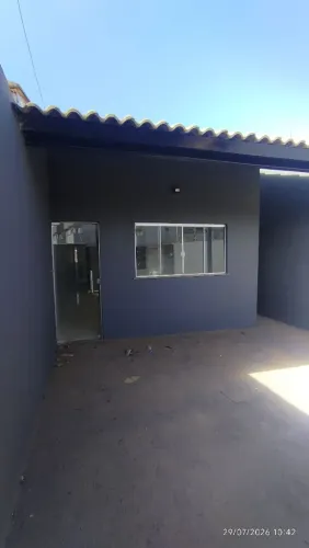 EXCELENTE CASA 2QTS, LAJE, USADA, PARQUE IX NO JARDIM INGÁ. ACEITA FINANCIAMENTO .