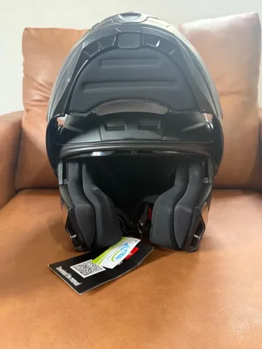 CAPACETE LS2 MONOCOLOR PRETO FOSCO