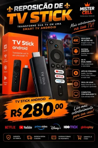 TV STICK ANDROID 4K