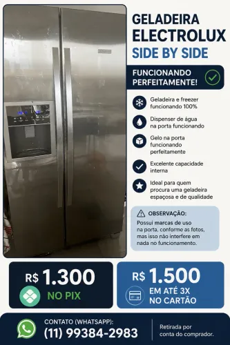 Geladeira side by side