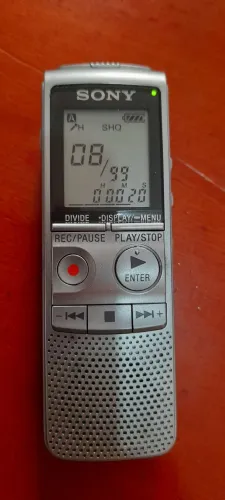 Vendo mini gravador sony longa distância original para colecionador ou quem goste