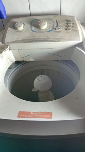 Máquina de lavar para utilizar peças. E tv placa mãe