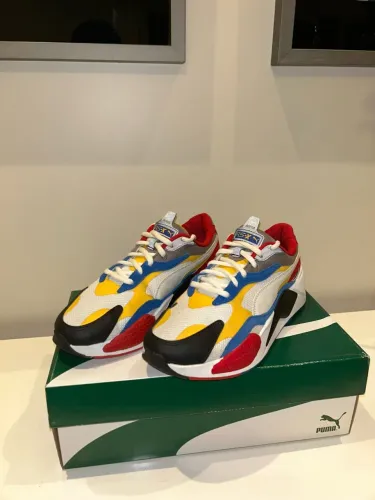 Tênis Puma RS-X3 Puzzle Original Multicolor + Caixa