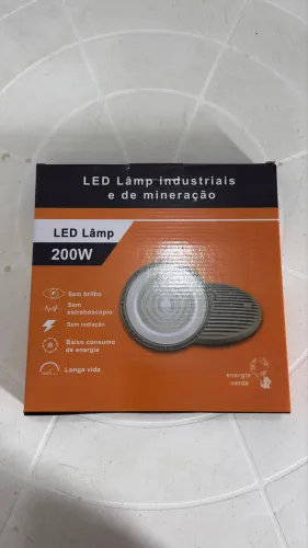 Luminária Led Galpão 200w 110/220v